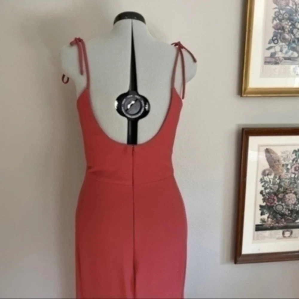 Amsale Cayenne Spaghetti Strap Dress​​​​​
